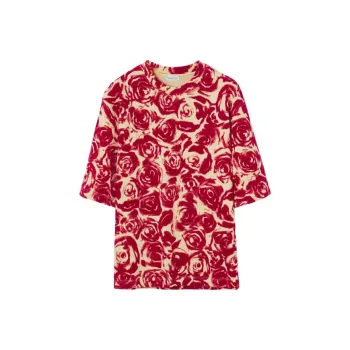 Burberry T Shirt Women's Mailbox Red