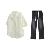 Beige Apricot+Black