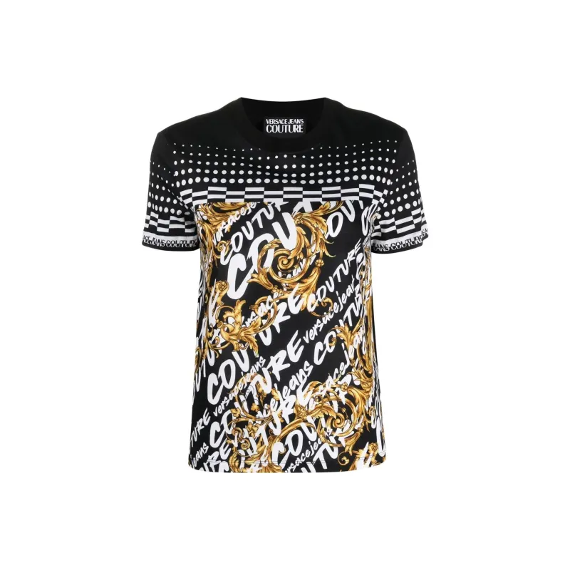 VERSACE JEANS COUTURE FW22 Regular T Shirt Women's Multicolor-0