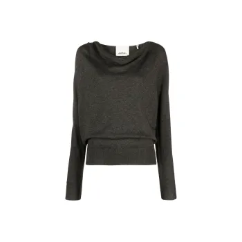 ISABEL MARANT Kristen Draped Knitted Jumper