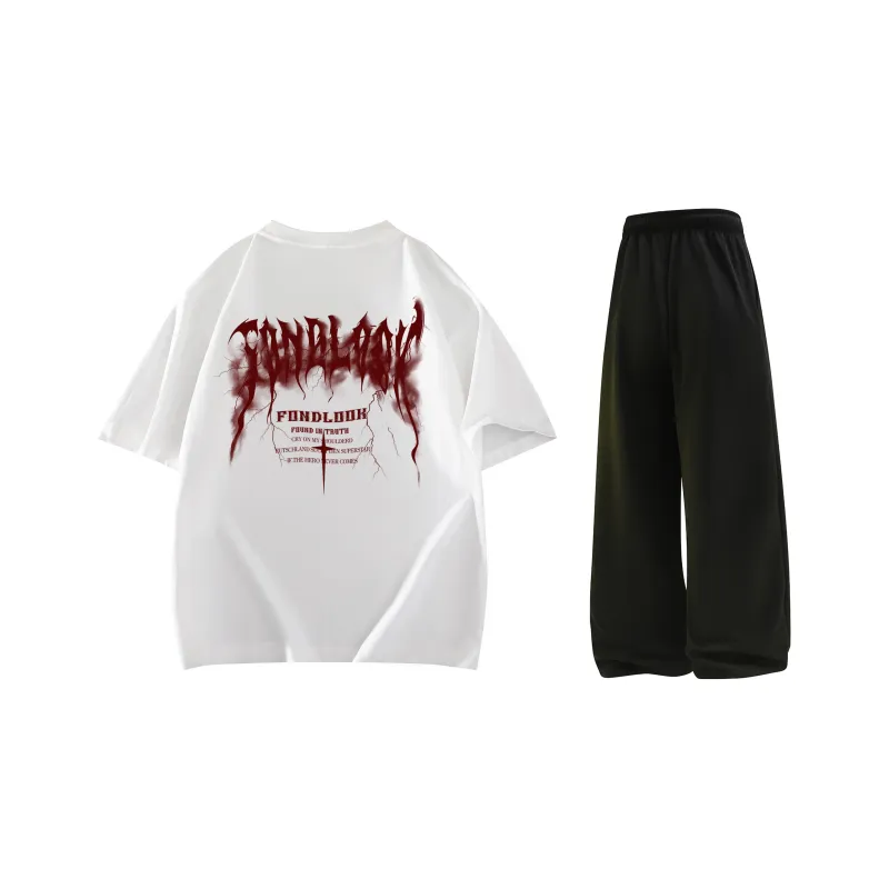FONDLOOK Casual Sportswear Unisex-5