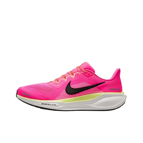 Nike Pegasus 41 Anti Slip Wear Resistant Low Top Running Shoes Men's Pink