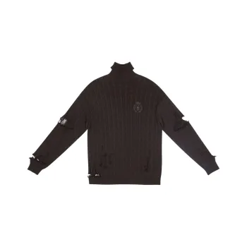 Balenciaga Sweater Loose Fit Women's Brown