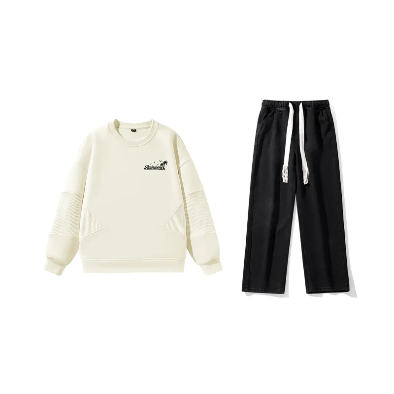 RAINCOME Sweatshirt Sets Unisex-3