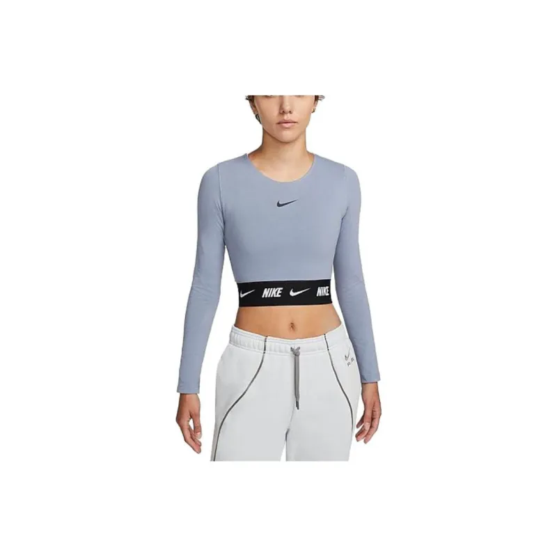 Nike Crop Tops Women's Light Lavender-0