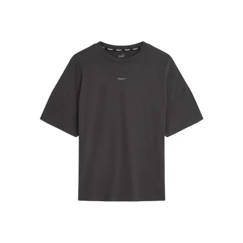 PUMA EVOLVE Women's Oversized Training Tee T-Shirt Women's Dark Gray