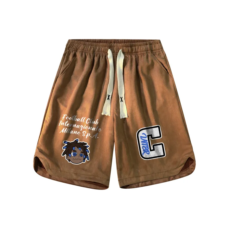 F.C. Internazionale Milano Casual Shorts Summer Unisex-6