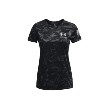 Under Armour UA Freedom Tech™ T-Shirt Women's Black