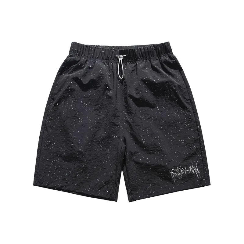 MARVEL Casual Shorts Unisex Black-0