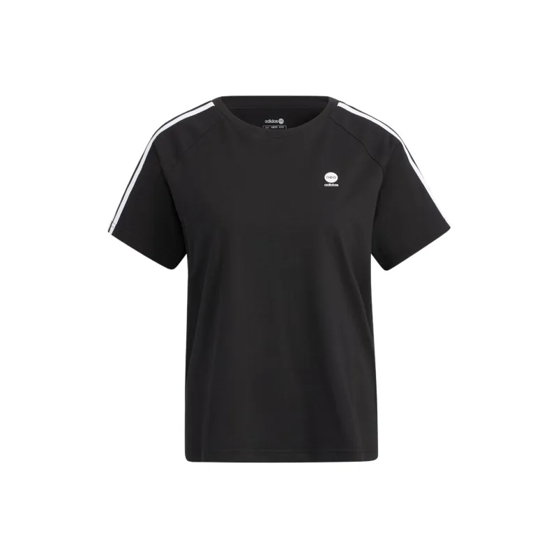 Adidas Neo Raglan Sleeve T Shirt Women's Black-0