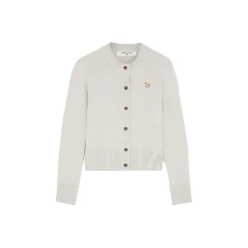Maison Kitsune Fox Head Patch Long Sleeved Jumper