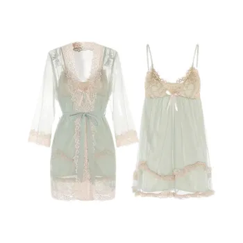 LUYOUYE Pajama Set Women's Apple Green