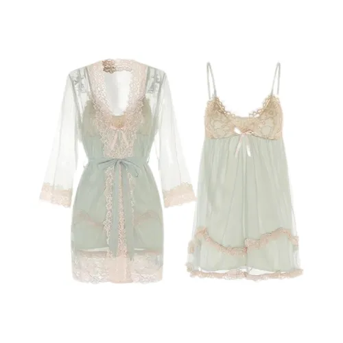 LUYOUYE Pajama Set Women's Apple Green
