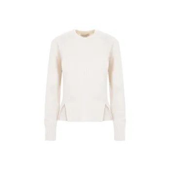 Alexander McQueen Chevron Corset Crewneck Jumper