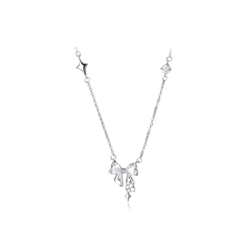 JINGFAN Sterling Silver Necklaces Women's-0