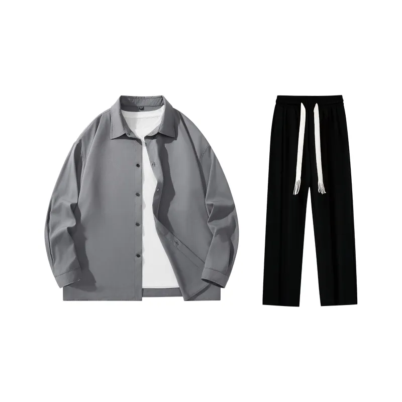 LA'T.WEEKEND Shirt Matching Set Unisex-58