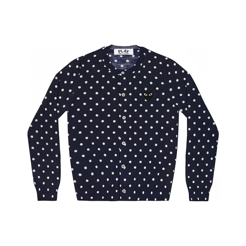CDG Play Sweaters Women's Marine Blue-0