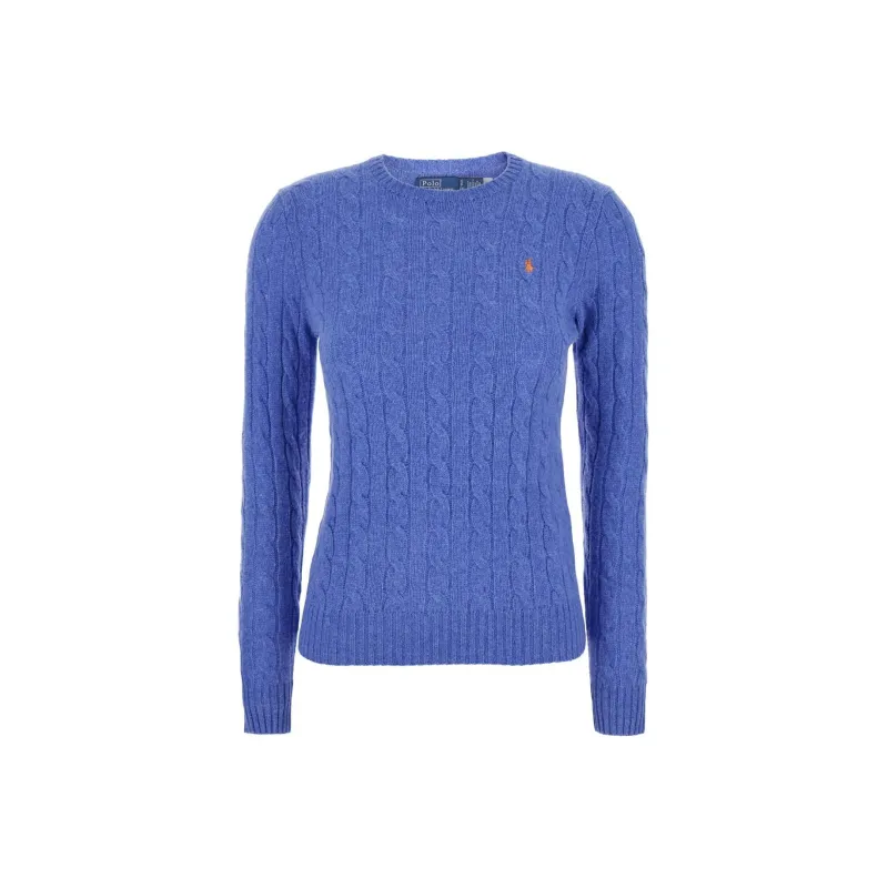 Polo Ralph Lauren Pony Embroidered Cable Knit Jumper-0