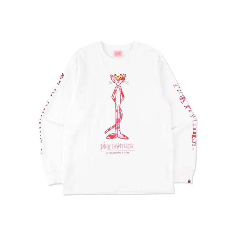 Pink Panther X A BATHING APE T-Shirts Women's-2