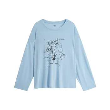 Inman T Shirts Women's Sky Blue