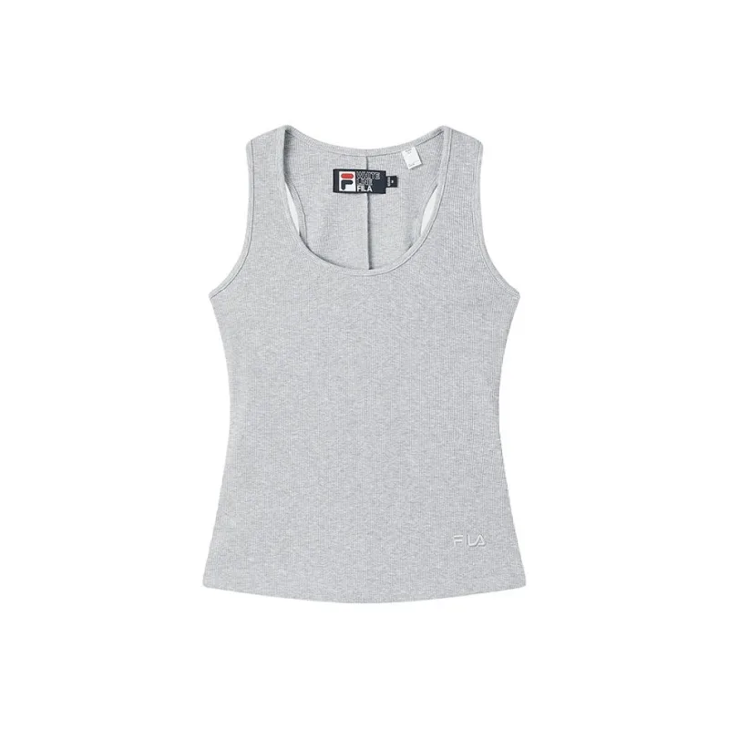 FILA ORIGINALE Tank Tops Women's Medium Heather Gray MG-0