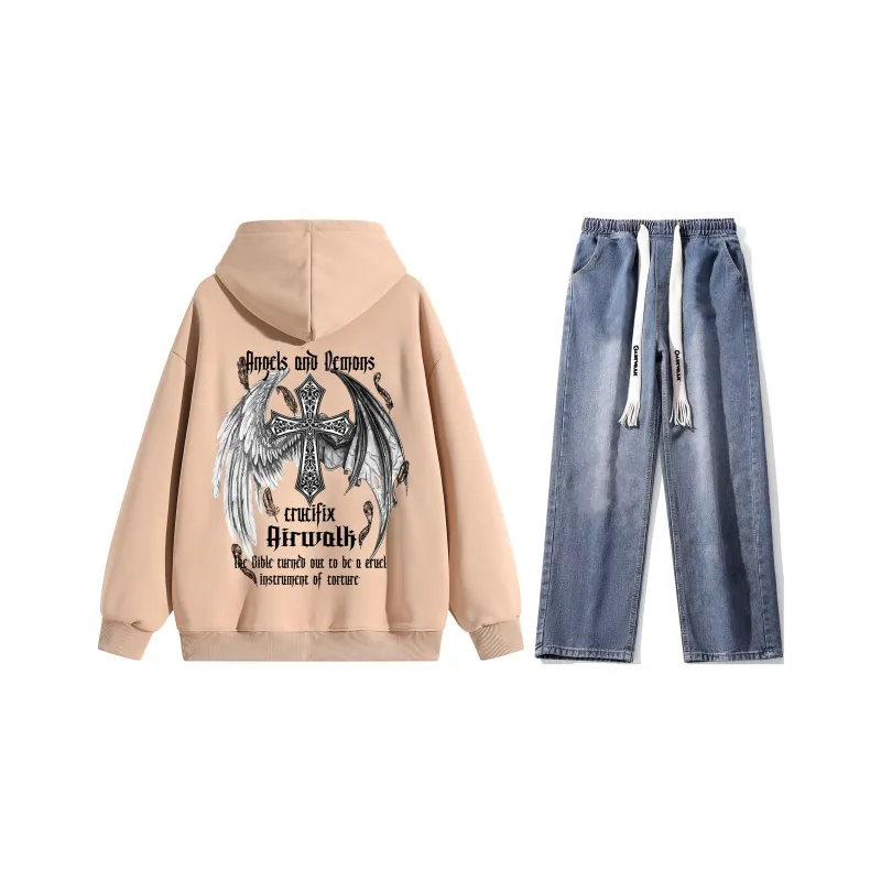 Airwalk Sweatshirt Sets Unisex-26