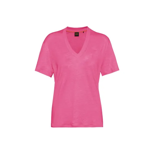 HUGO BOSS T Shirts Women's Pink
