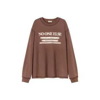 NO ONE ELSE Drop Shoulder Sleeve T Shirt Unisex