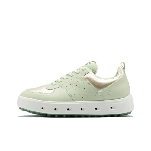 Ecco Street 720 Series Low Top Golf Shoes Women's Green