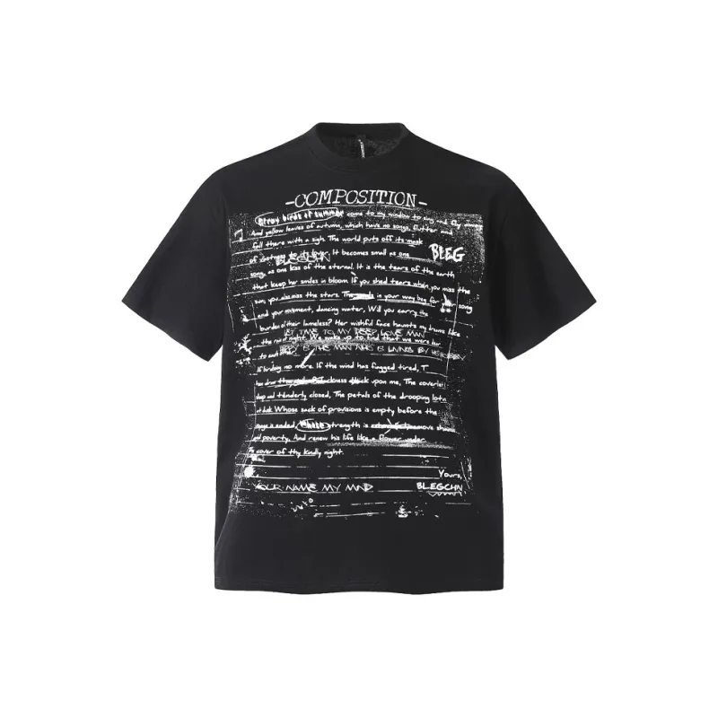 TH FABRICATE Drop Shoulder Sleeve T-Shirt Unisex-2