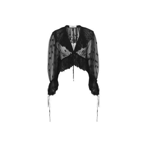 Chloé Lace Sheer Blouse