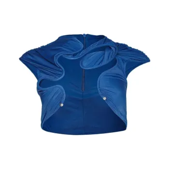 CHRISTOPHER ESBER SS24 Crop Tops Women's Royal Blue