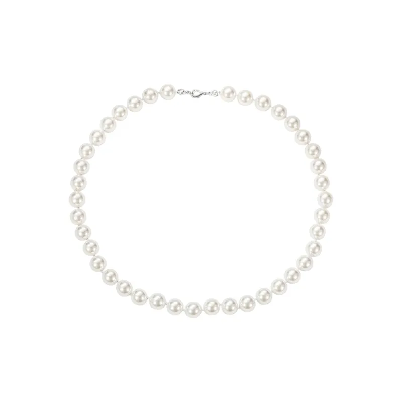 MGS S925 Shell Pearl Necklaces Women's-0