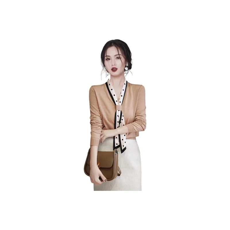 Daisy Sweaters Women's Khaki-0
