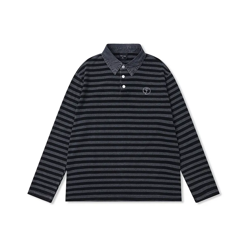 YUZHAOLIN Preppy Style Couple Undershirt Top Unisex-2