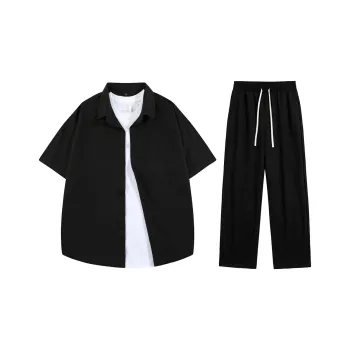 BOBBY ABLEY Shirt Matching Sets Unisex
