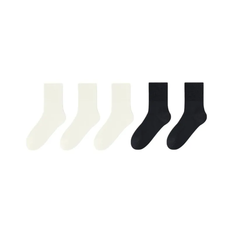 LUYOUYE Mid Calf Socks Men's 5 Pack-0