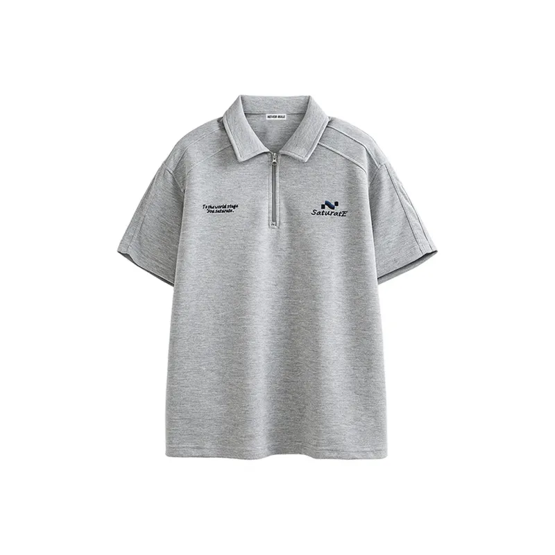 NEVER RULE Polo Shirts Unisex-4
