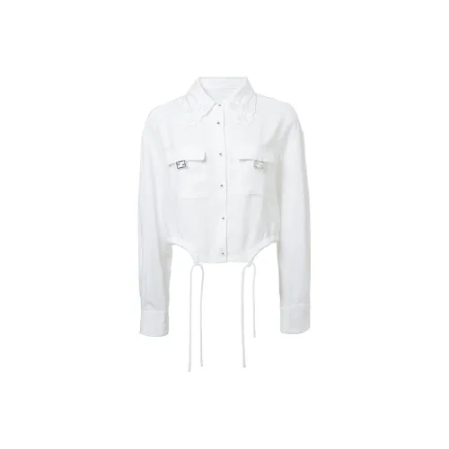 LOFT SHINE Crop Tops Women's White