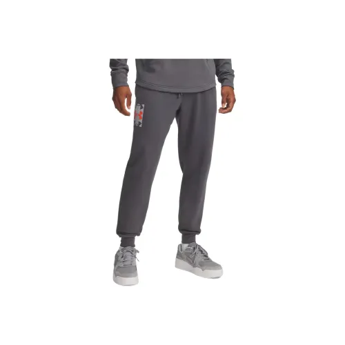 Under Armour Rival Fleece Sports Pants Men's Gray