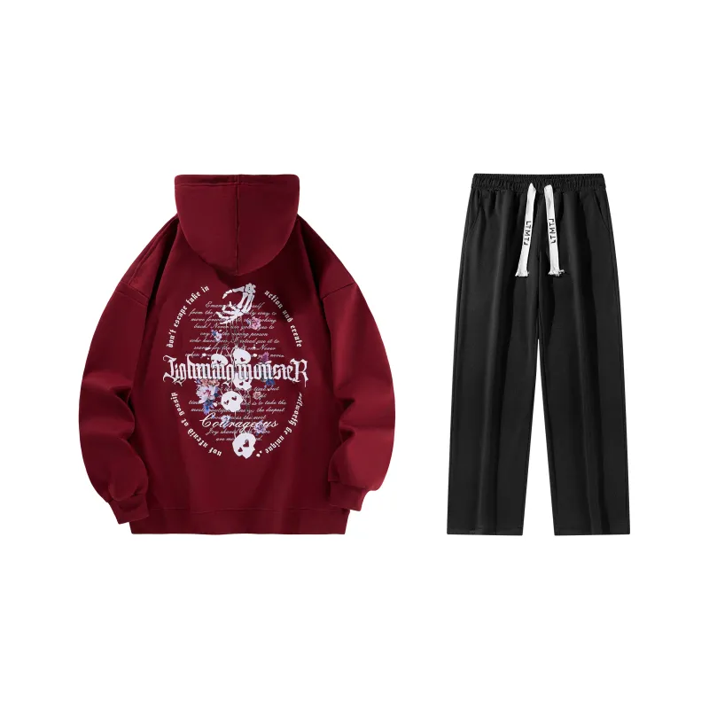 LIGHTNING MONSTER Sweatshirt Set Unisex-7