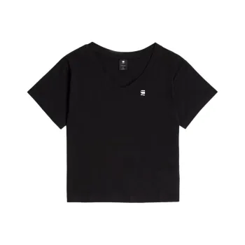 G STAR RAW Drop Shoulder Sleeve T Shirt Women's Black
