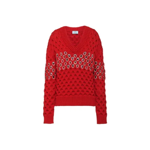 PRADA Sweaters Women's Red