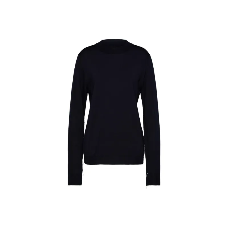 Maison Margiela Ribbed edge Wool Sweater-0