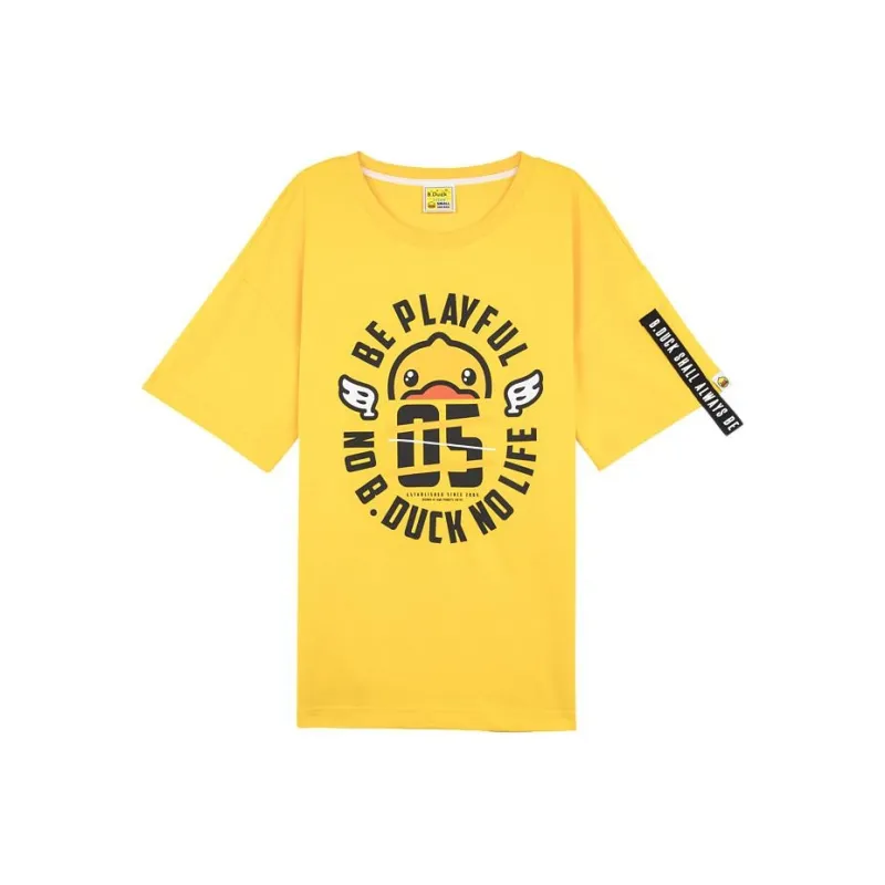 B.Duck T Shirts Women's Yellow-0