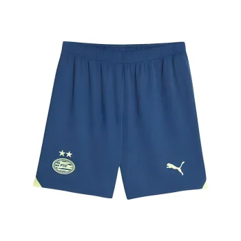 PUMA PSV Eindhoven 23/24 Football Shorts Soccer Bottoms Men's Sailboats Blue