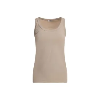 Brunello Cucinelli SS25 Tank Top Women's Light Umber