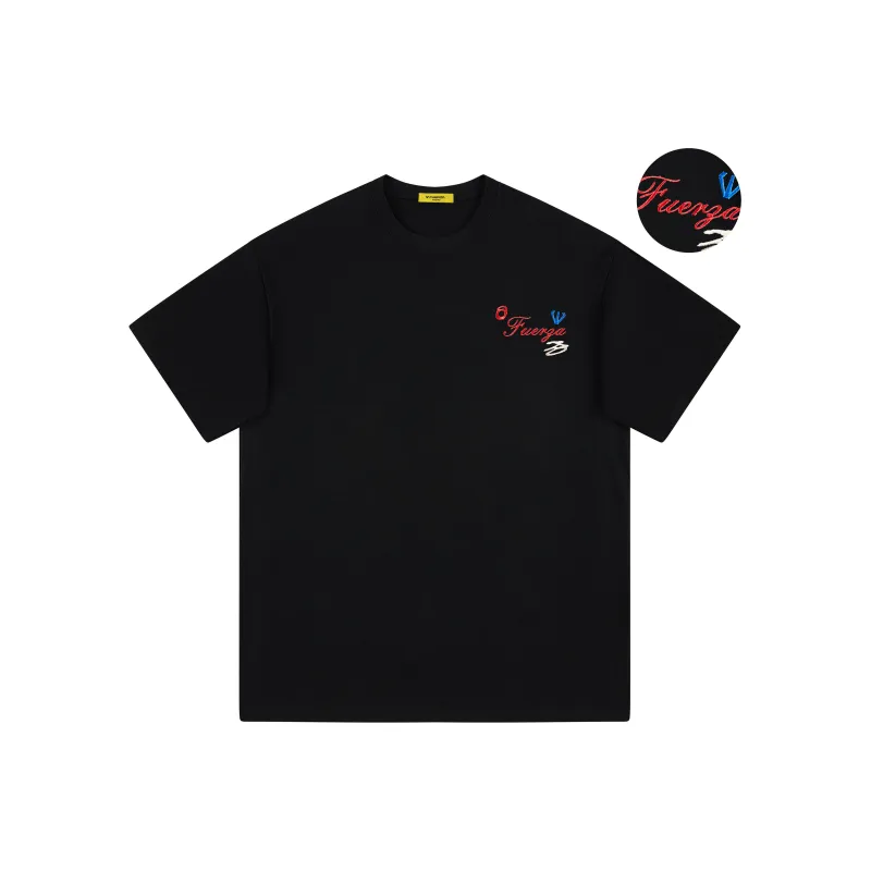 FUERZA Short Sleeved T Shirts Unisex-0