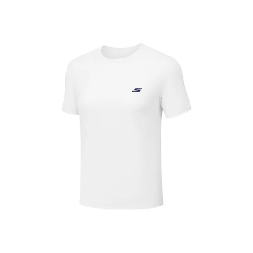 Skechers Basic Sports Series Regular T Shirt Women's Bright White 0019