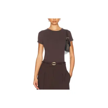 St.Agni T Shirts Women's Umber